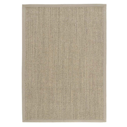 Tappeto Origins Sisal - Beige chiaro con bordo sabbia