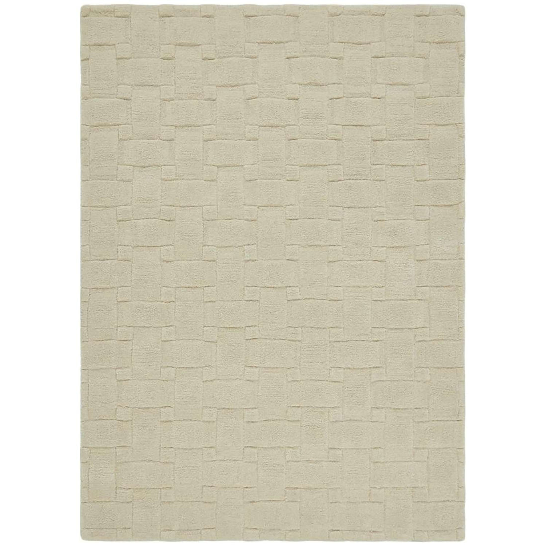 Origins Basketweave 3D New Ivory Rug