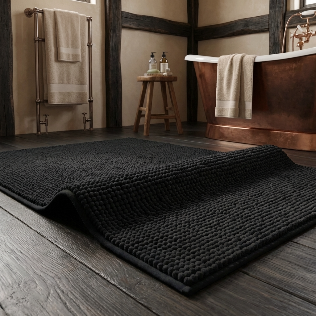 Tappeto da bagno di lusso super spesso