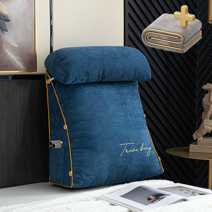 Extra hoes voor luxe rugleuning leeskussen