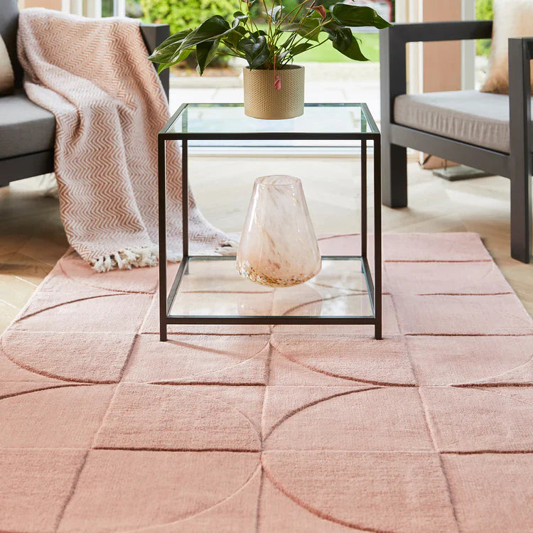 Tapis en laine Origins Penny Blush