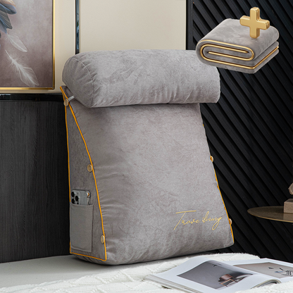 Extra hoes voor luxe rugleuning leeskussen