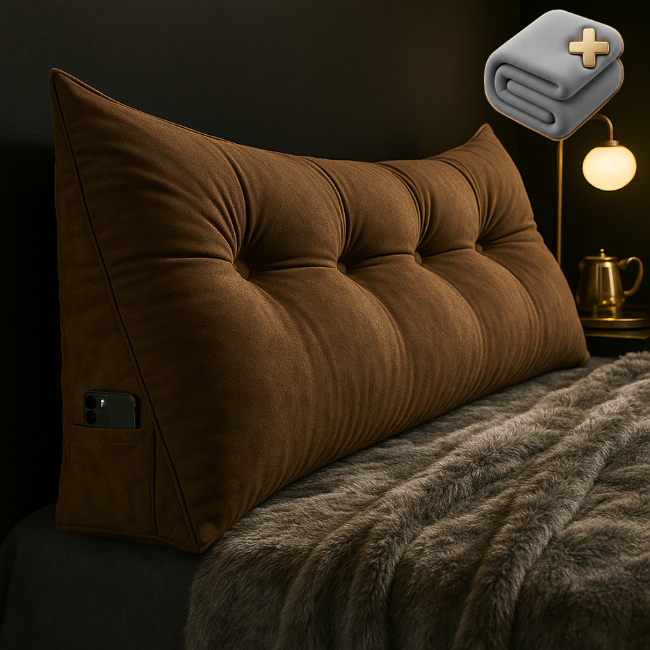 Extra hoes voor luxe wigkussen