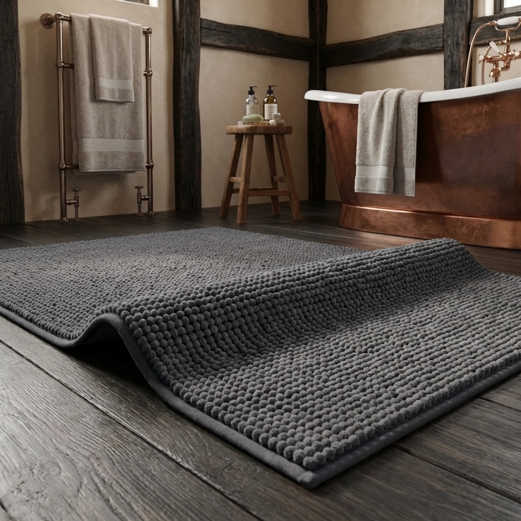 Tappeto da bagno di lusso super spesso