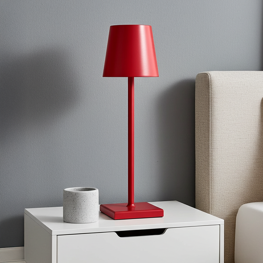 Hedendaagse draadloze moderne tafellamp