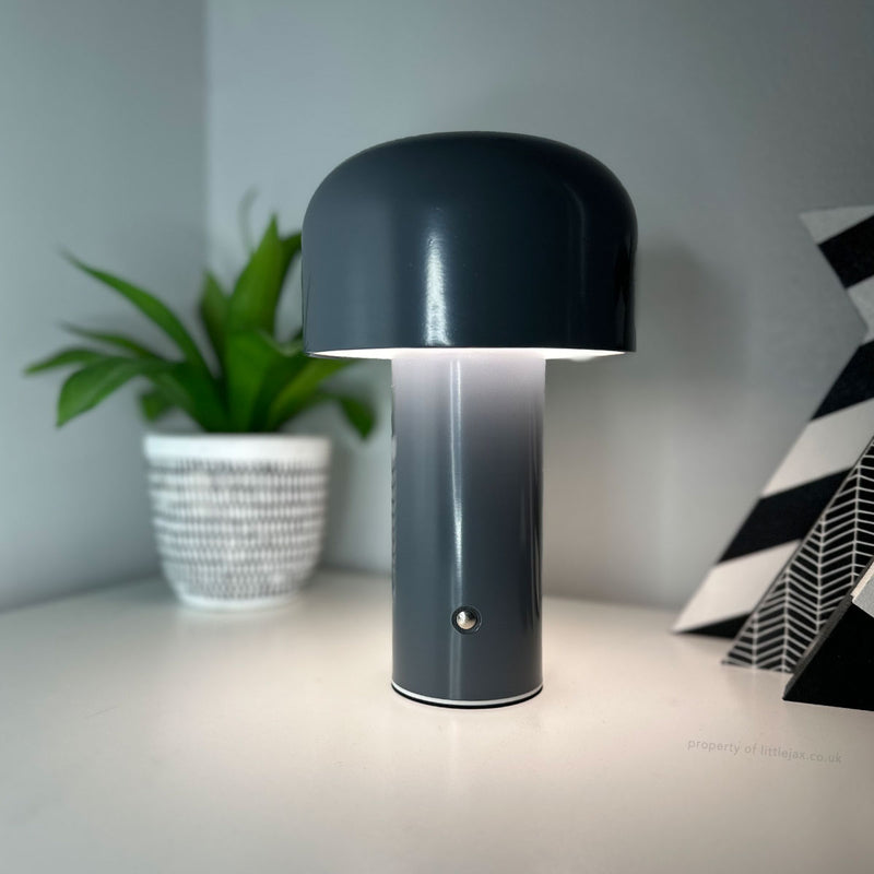 Chic Modern Cordless Mushroom Lamp