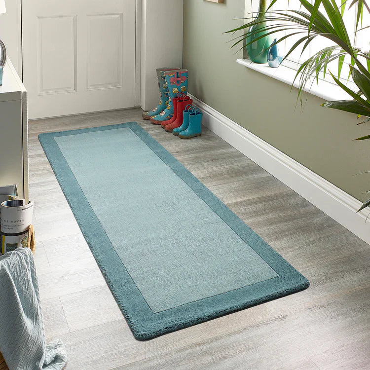 Tappeto Origins Borders 100% pura lana d'anatra