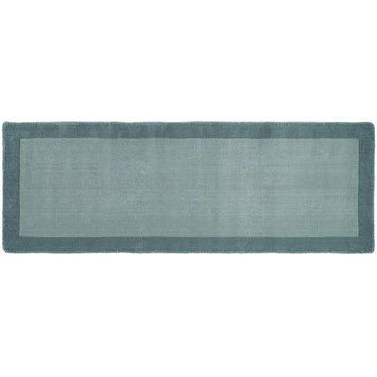 Origins Borders 100% Pure Wool Duck Egg Rug