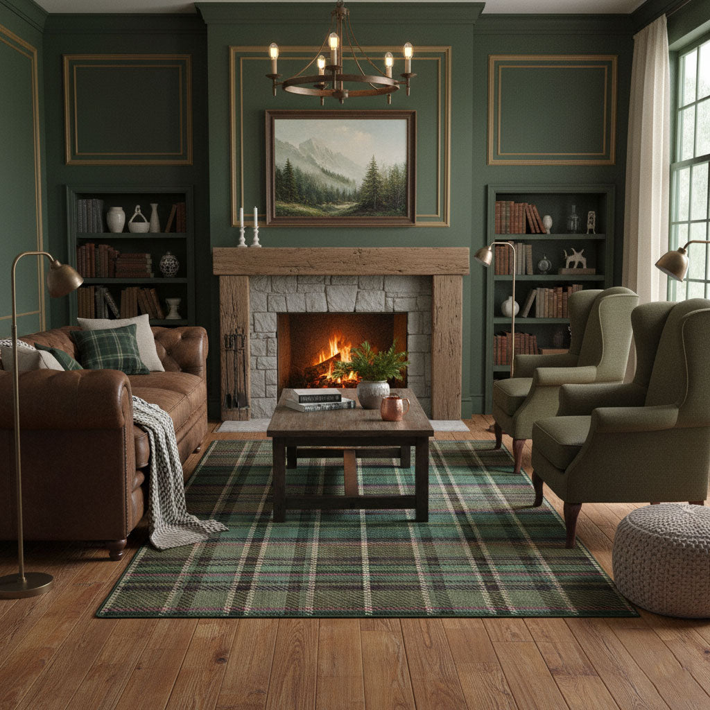 Tapis écologique lavable-Jardin Magnolia