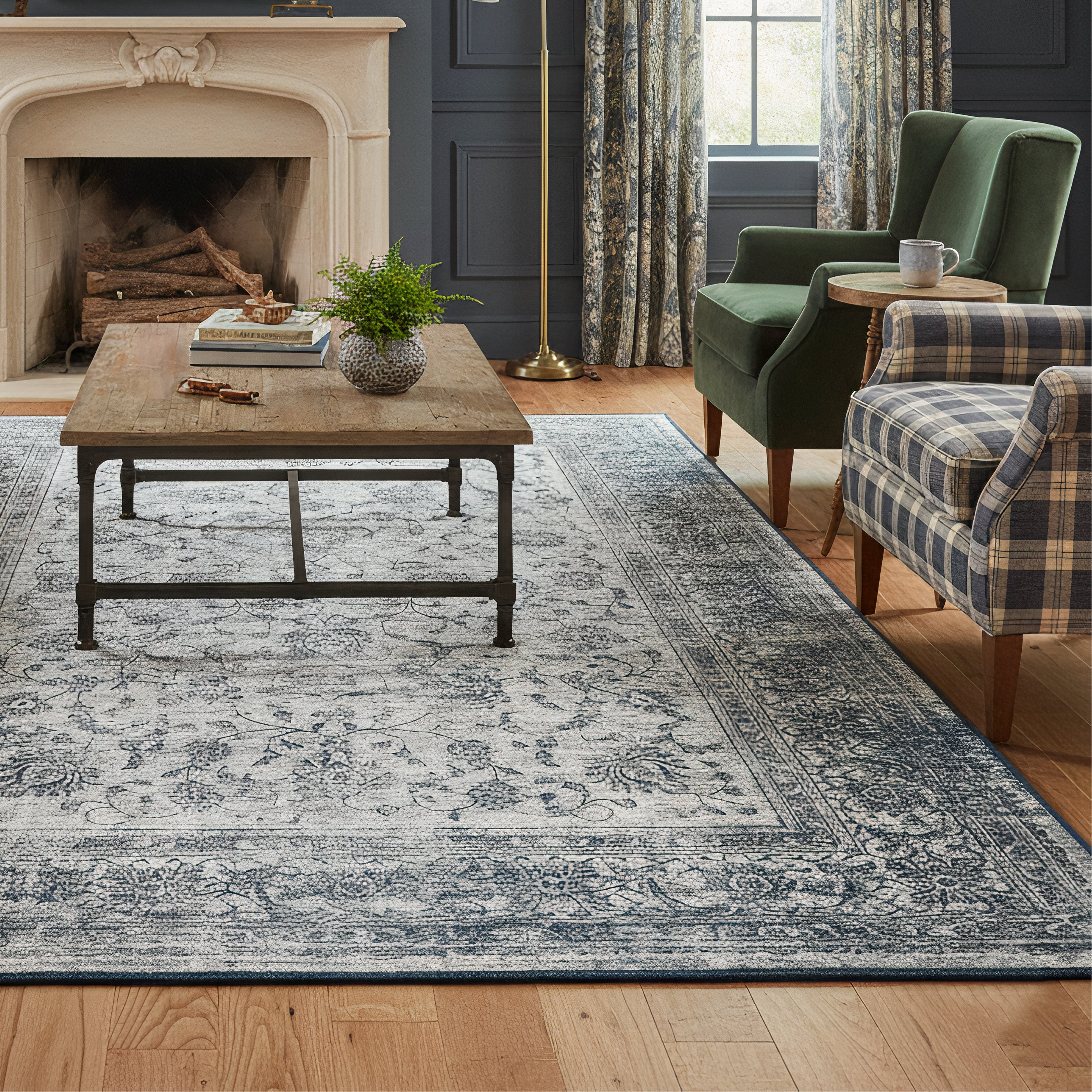 Eco-Washable Rug - Imperial Grey