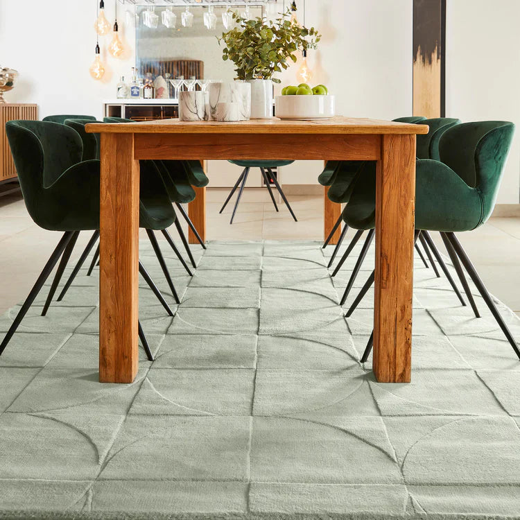Tapis en laine d'eucalyptus Penny Origins