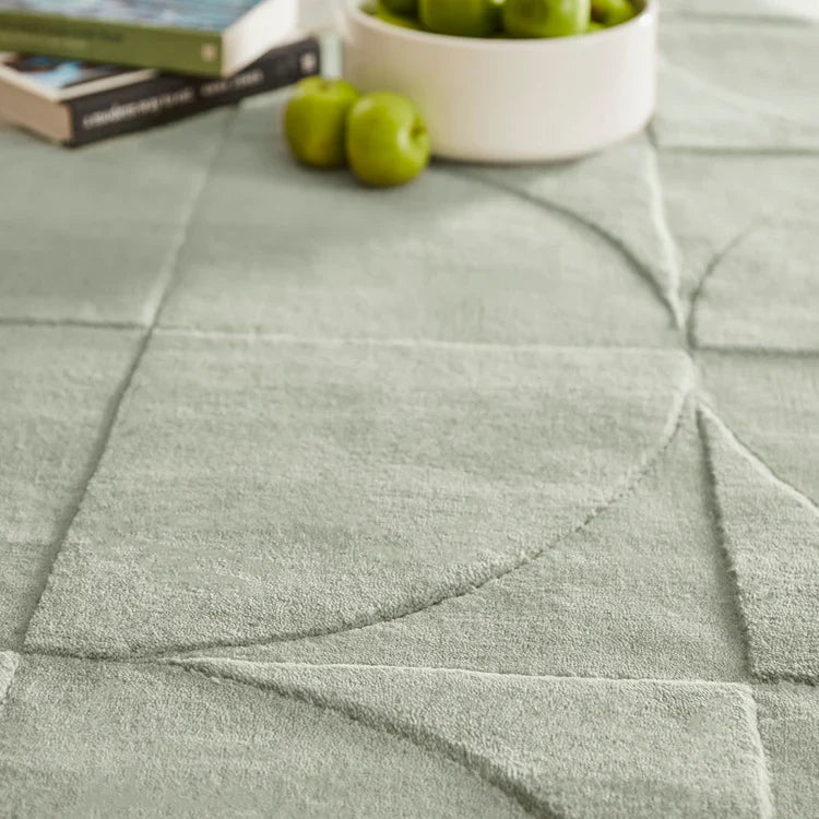 Tapis en laine d'eucalyptus Penny Origins