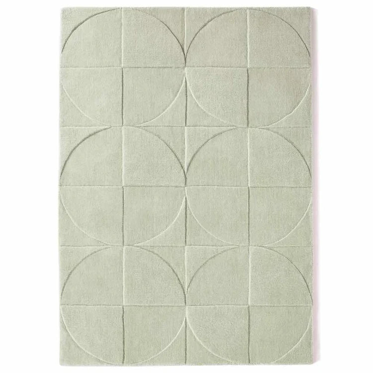 Tapis en laine d'eucalyptus Penny Origins