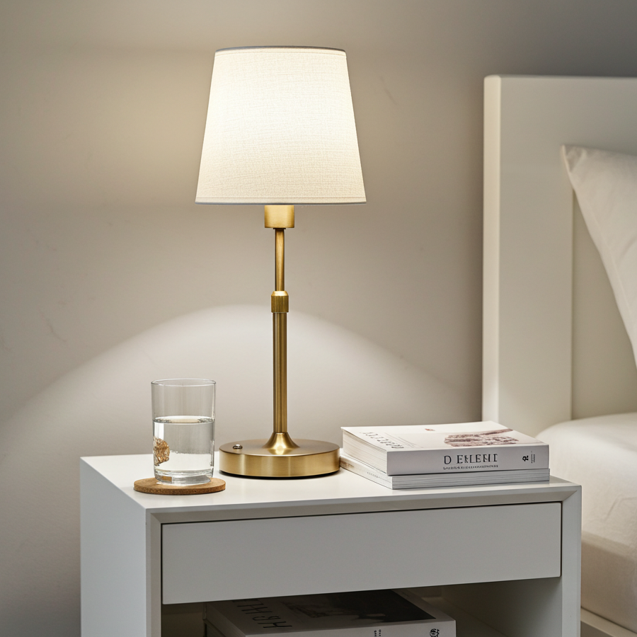 Lampada da tavolo ricaricabile estensibile