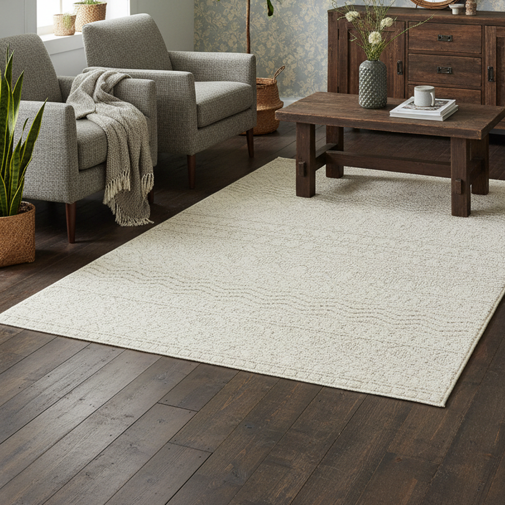 Tapis Origins Atlas Graphic Crème