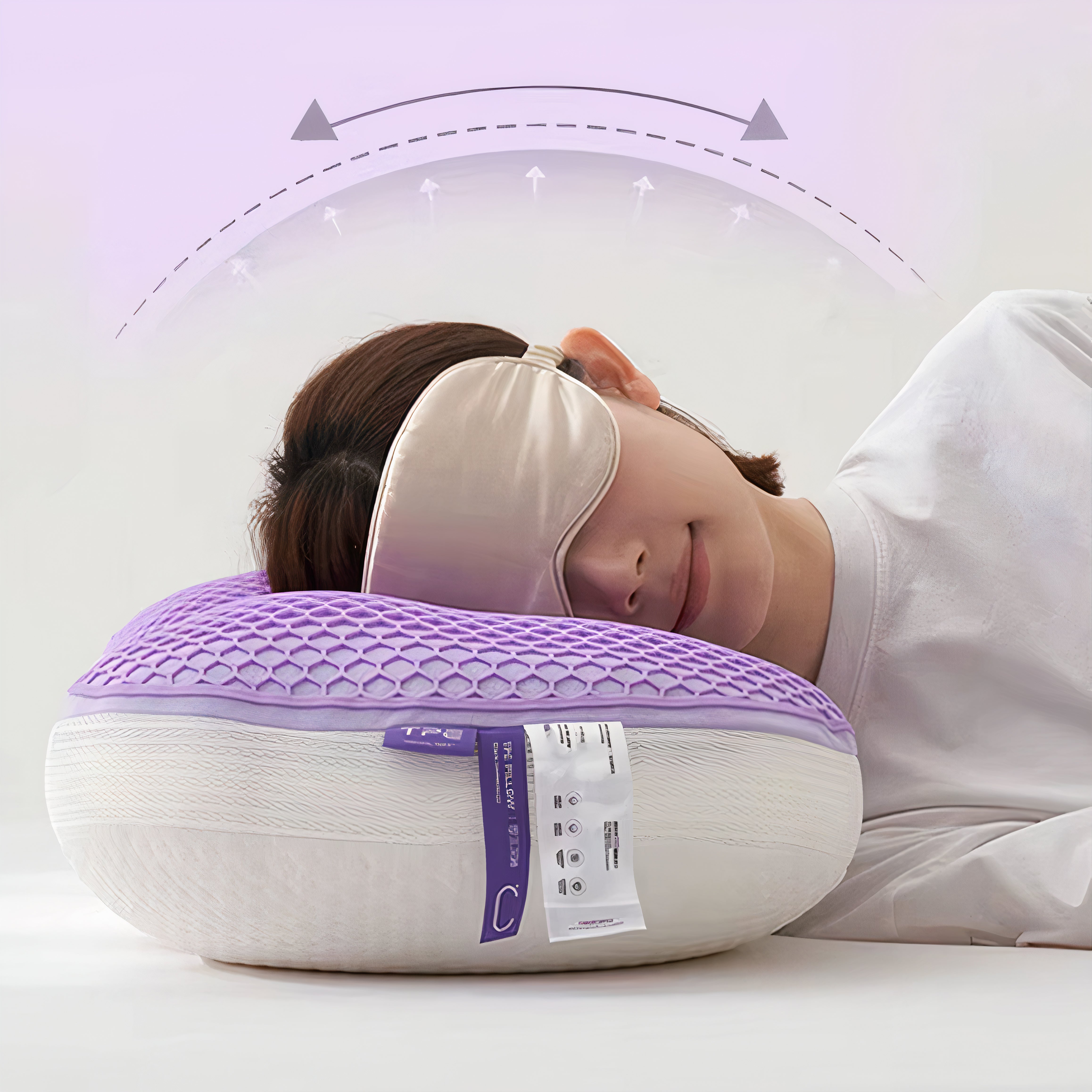 Hybrid Honeycomb Gel Pillow - Neck & Shoulder Support Pillow