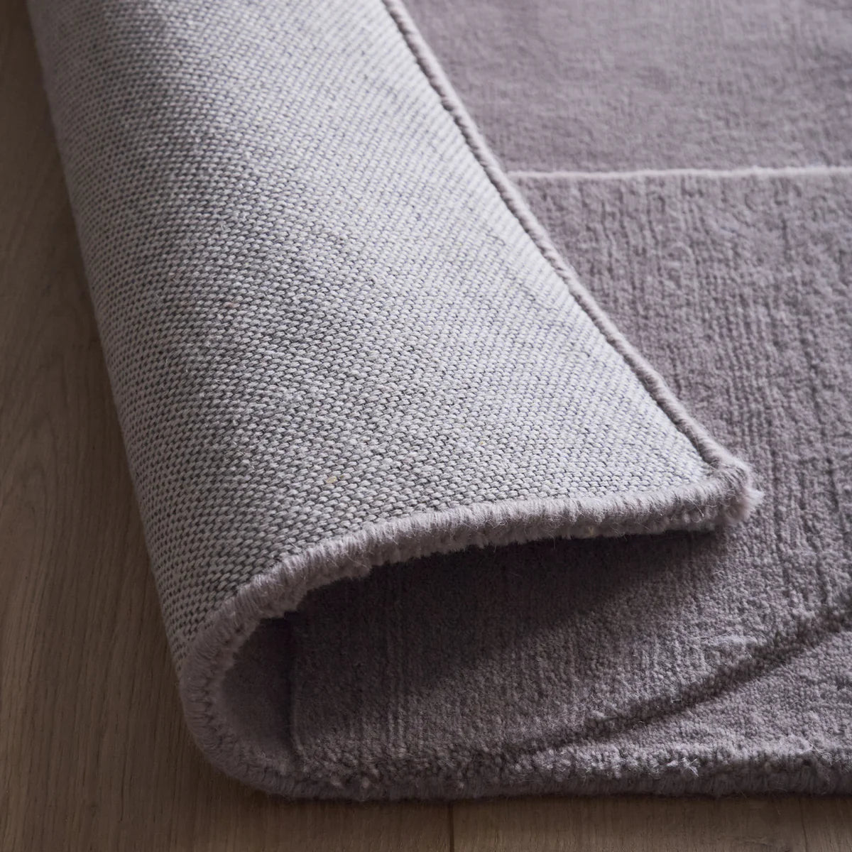 Tappeto in lana Origins Penny Grey Mauve