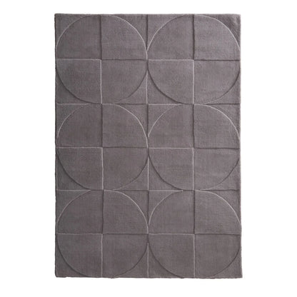 Tappeto in lana Origins Penny Grey Mauve