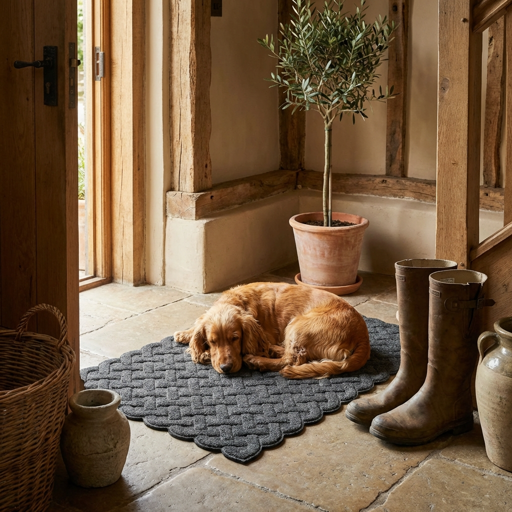 Cross Hatch Indoor / Outdoor Mat - 45x75cm