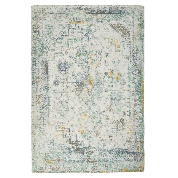 Tapis Origins Vogue bleu/ocre