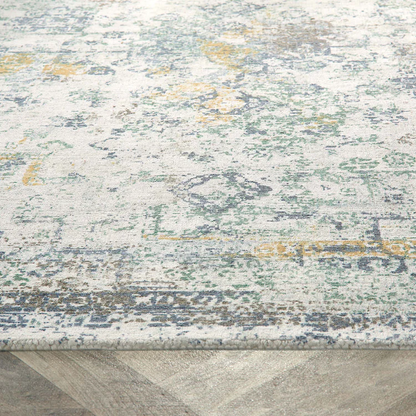 Origins Vogue Blue / Ochre Rug