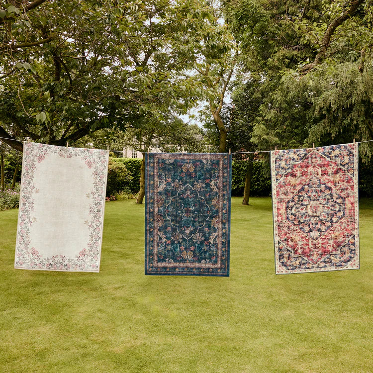 Eco-Washable Rug - Midnight Paisley