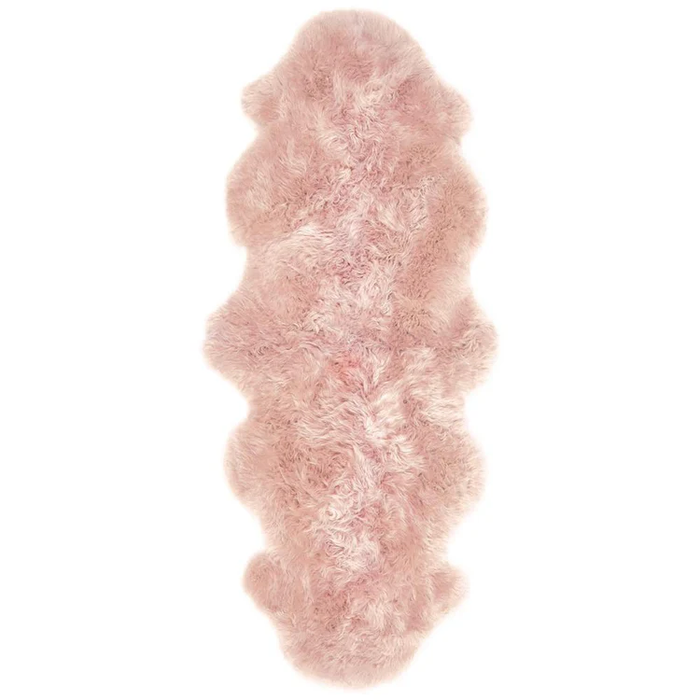 Origins Genuine Sheepskin Adobe Rose Rug