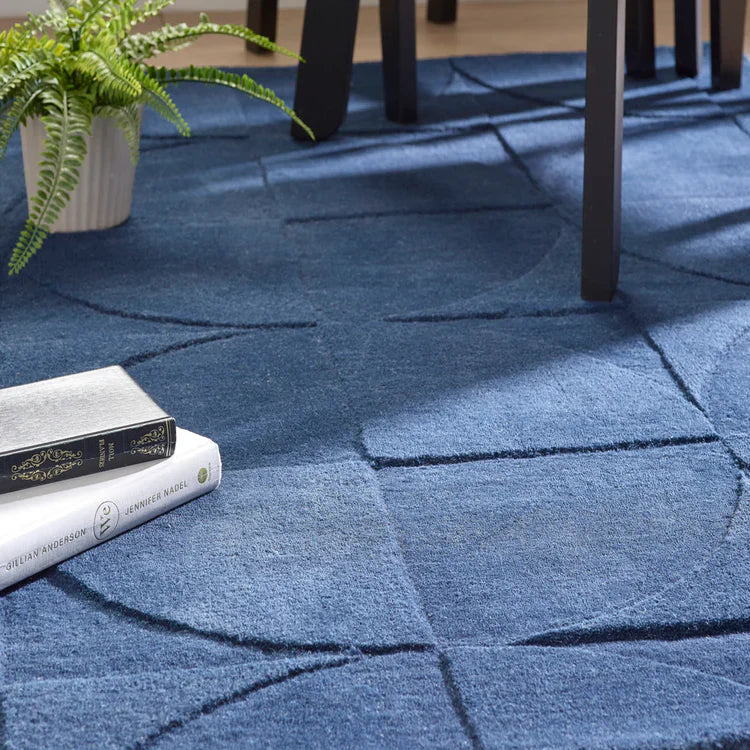Tapis en laine Penny Infinity d'Origins