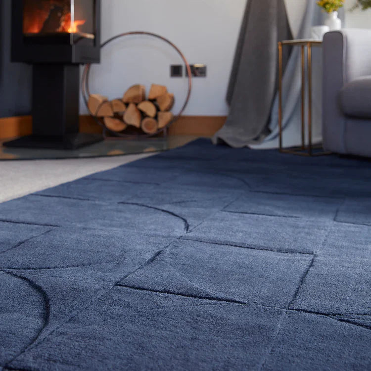 Tapis en laine Penny Infinity d'Origins