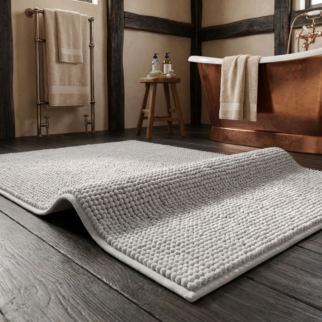Tappeto da bagno di lusso super spesso