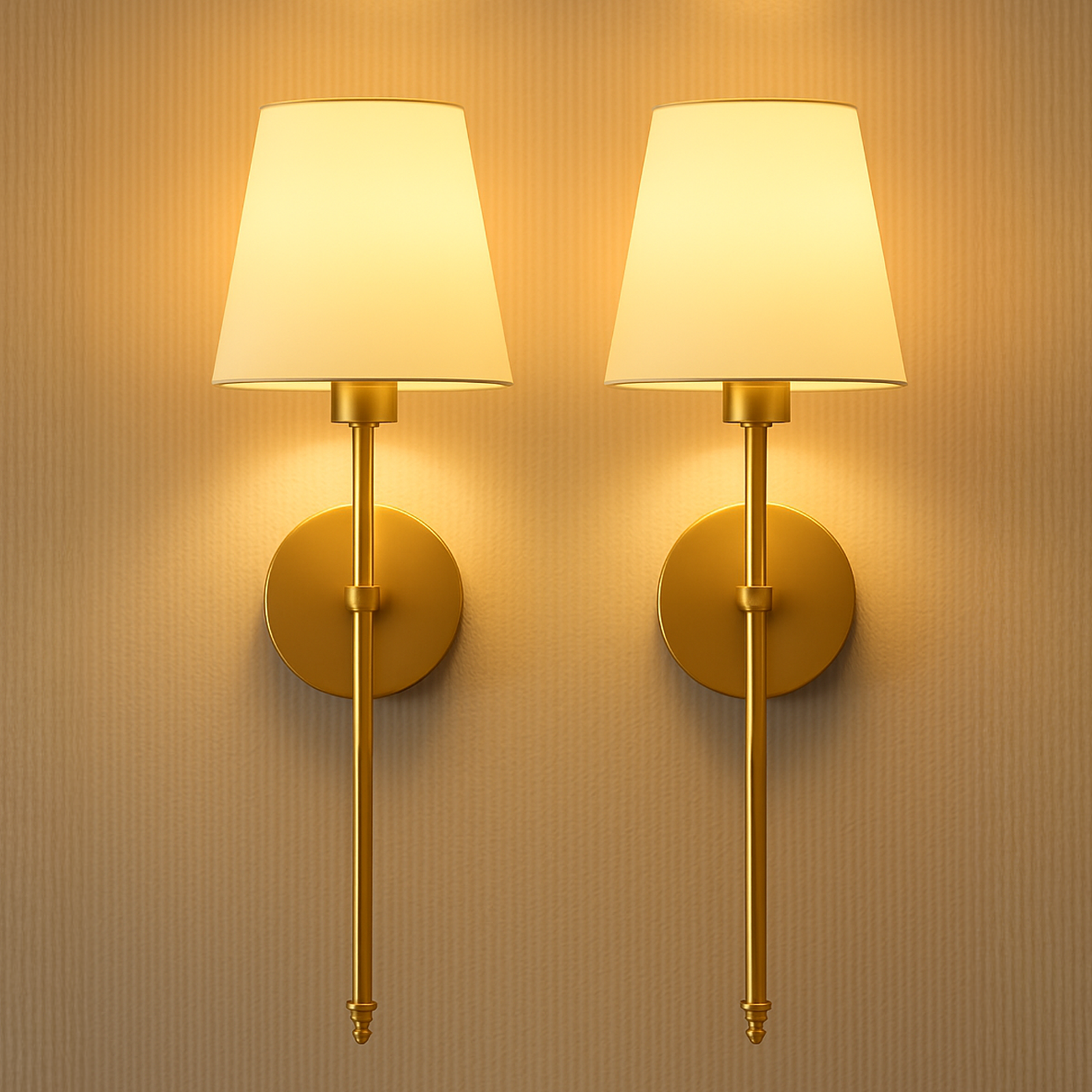 Applique da parete moderne senza fili (set di 2)