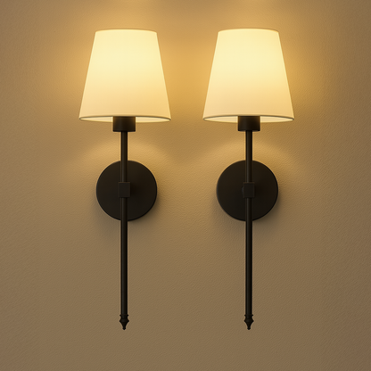 Applique da parete moderne senza fili (set di 2)