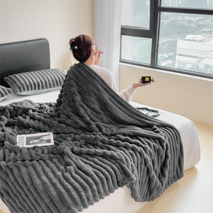 Nordic Luxury Lounging Throw Blanket