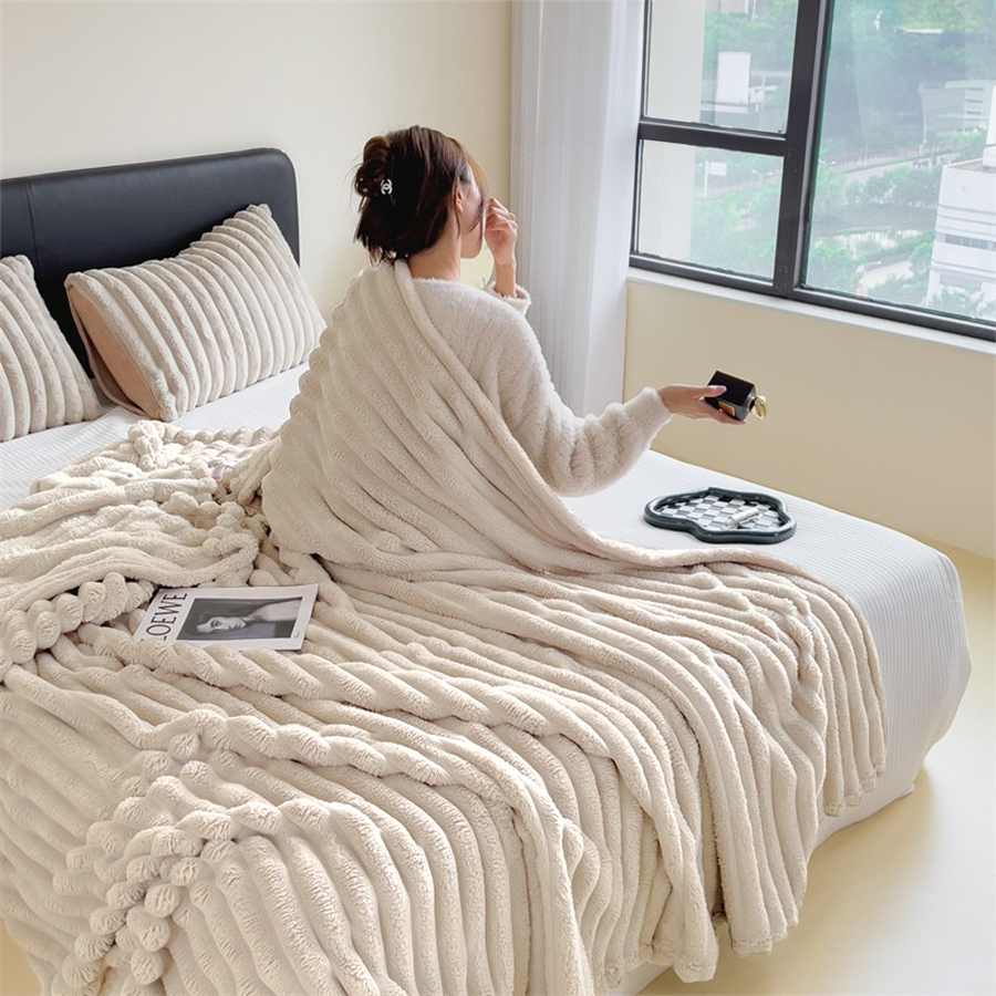 Nordic Luxury Lounging Throw Blanket