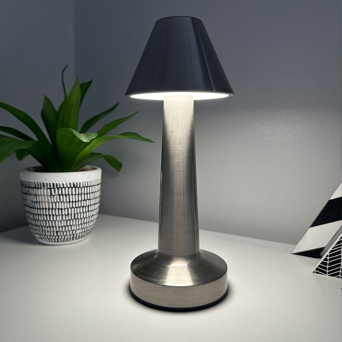 Ambient Oblique Modern Cordless Table Lamp