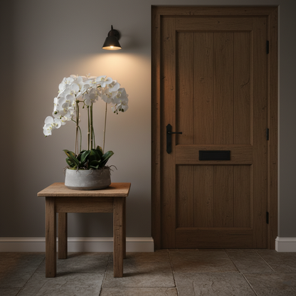 Candela LED di lusso in vera cera