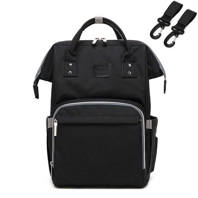 {CLEARANCE SALE} Baby Changing Bag Backpack - Black