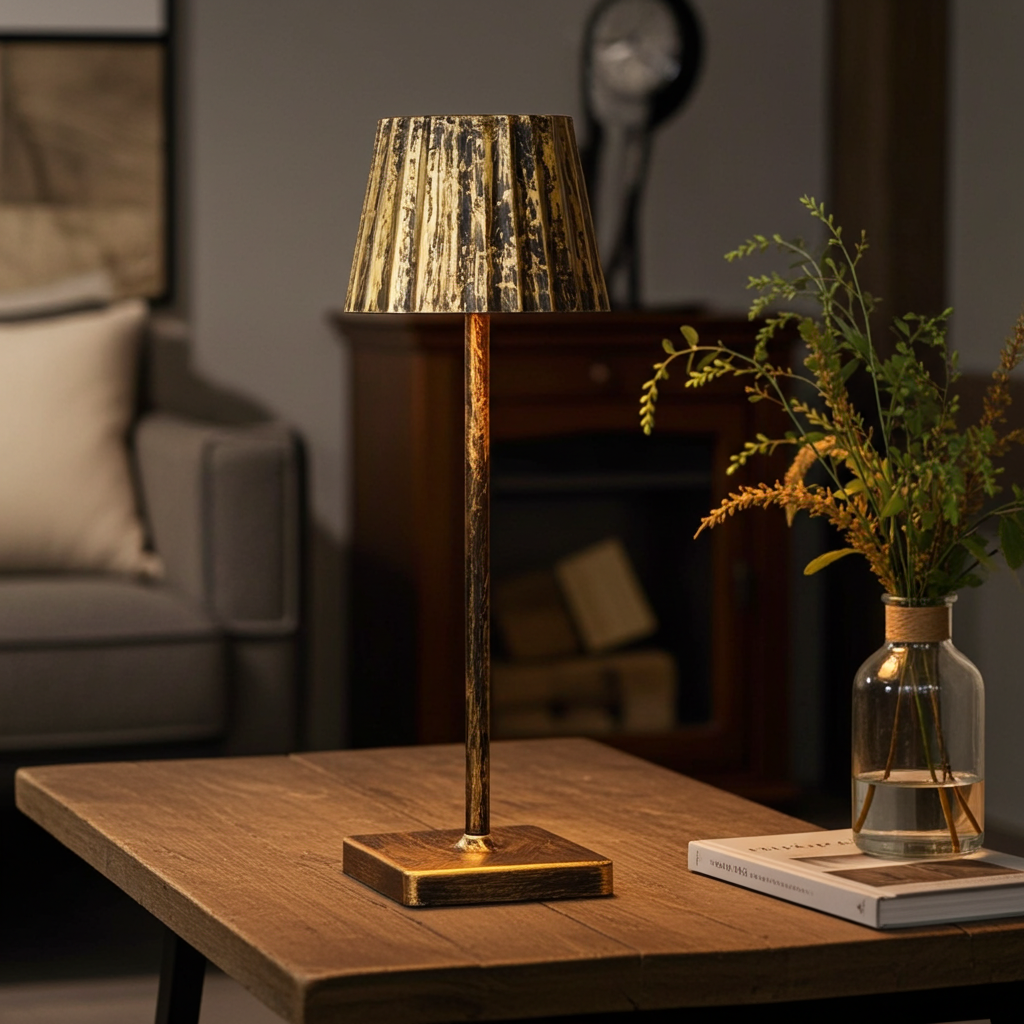 Lampada da tavolo moderna senza fili contemporanea