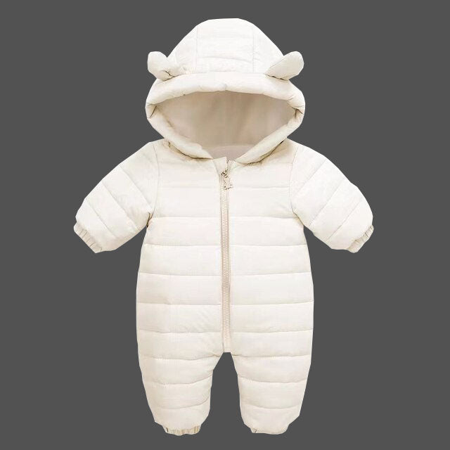 Winter Padded Baby Snowsuit - For Girls & Boys - Pramsuit – Little Jax