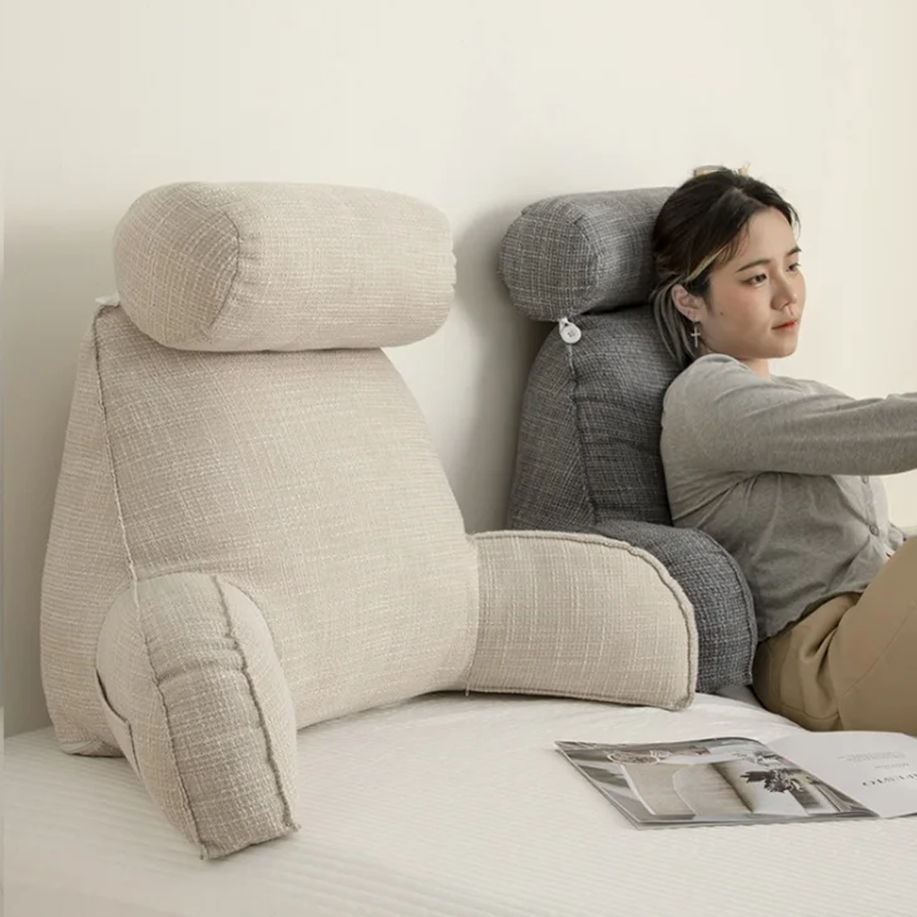 Chair cushion with arms hotsell