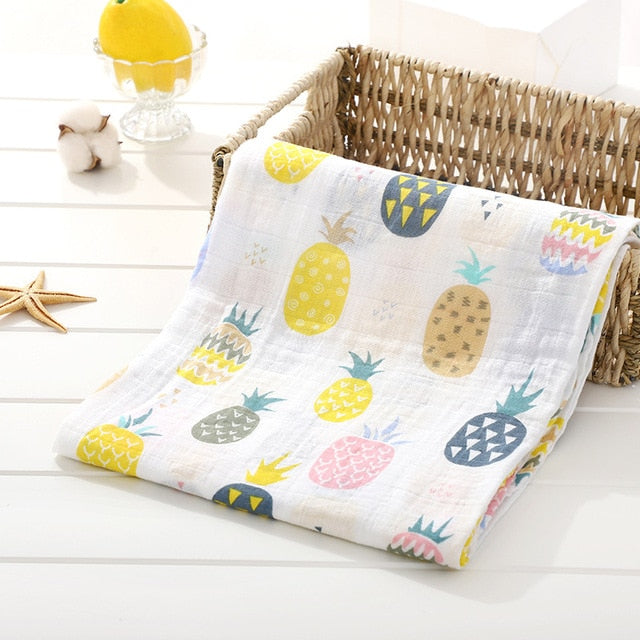 Pineapple Swaddle Blanket