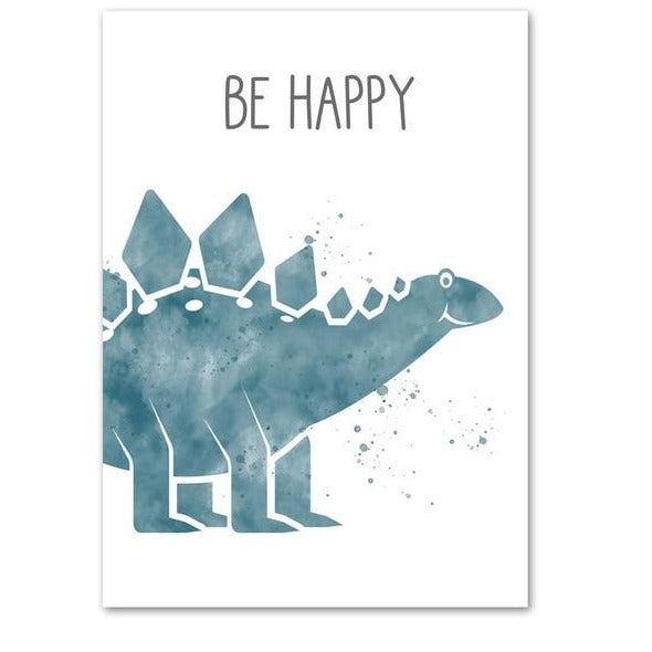 Nursery Wall Art - Dino Friends