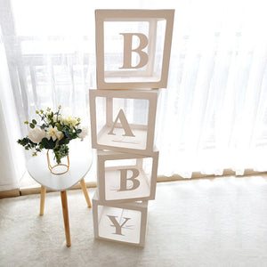 Baby Shower / Party Box Letter Decor