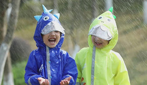 Children's Waterproof Dinosaur Puddlesuit