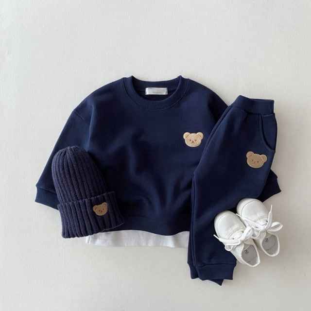 Teddybeer casual tweedelige outfit