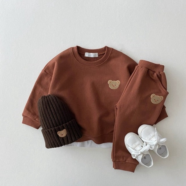 Teddybeer casual tweedelige outfit