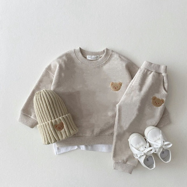 Teddy Bear Casual Two Piece Outfit