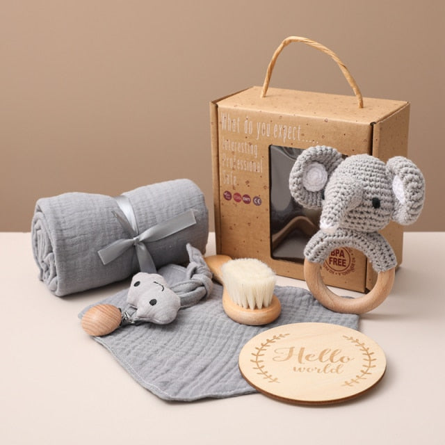 Animal Themed Baby Gift Hamper Box