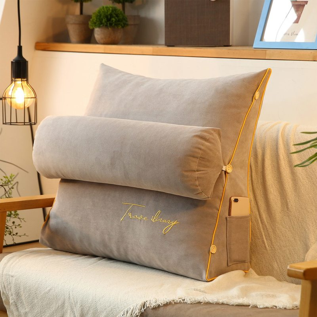 Triangular Wedge Pillow Adjustable Backrest Pillow Reading
