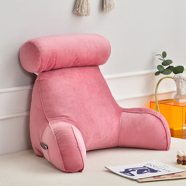 {CLEARANCE SALE} Backrest Pillow With Arms & Headrest